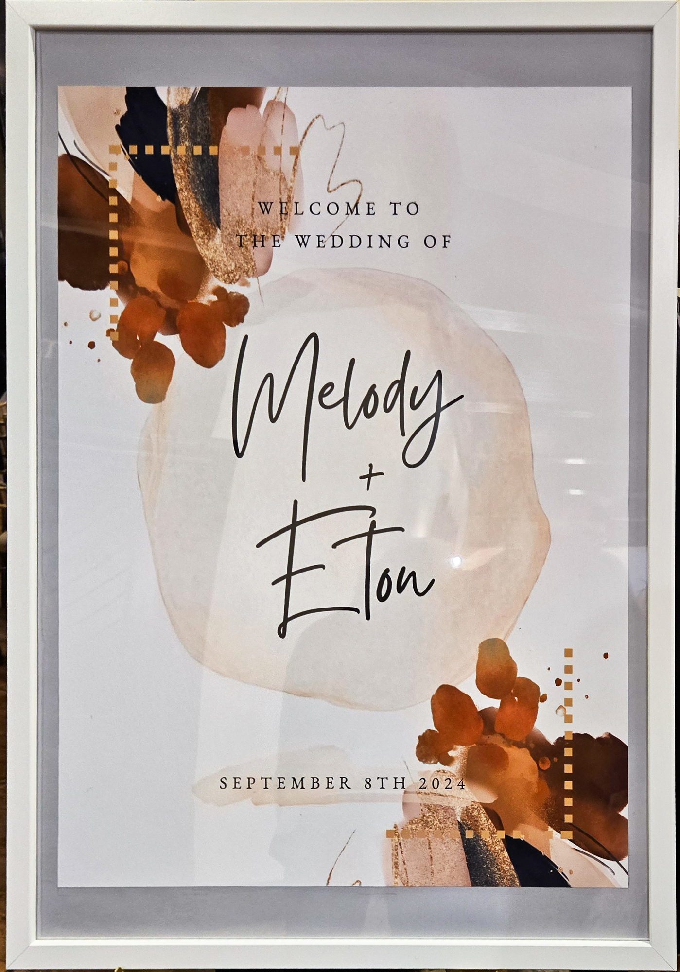 Melody and Eton wedding photo